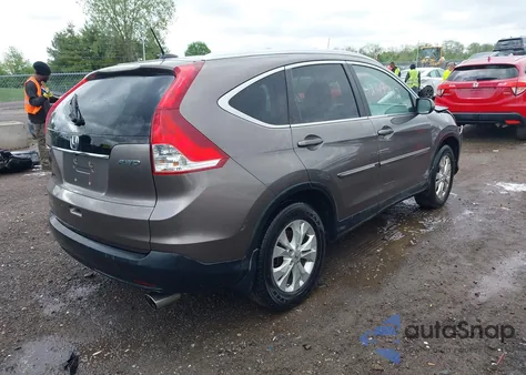 2012 Honda Cr-V Ex-L из США, поврежденный, VIN 5J6RM4H71CL045613